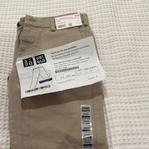 Brand new Uniqlo Men's slim Chino Pants - 29x30